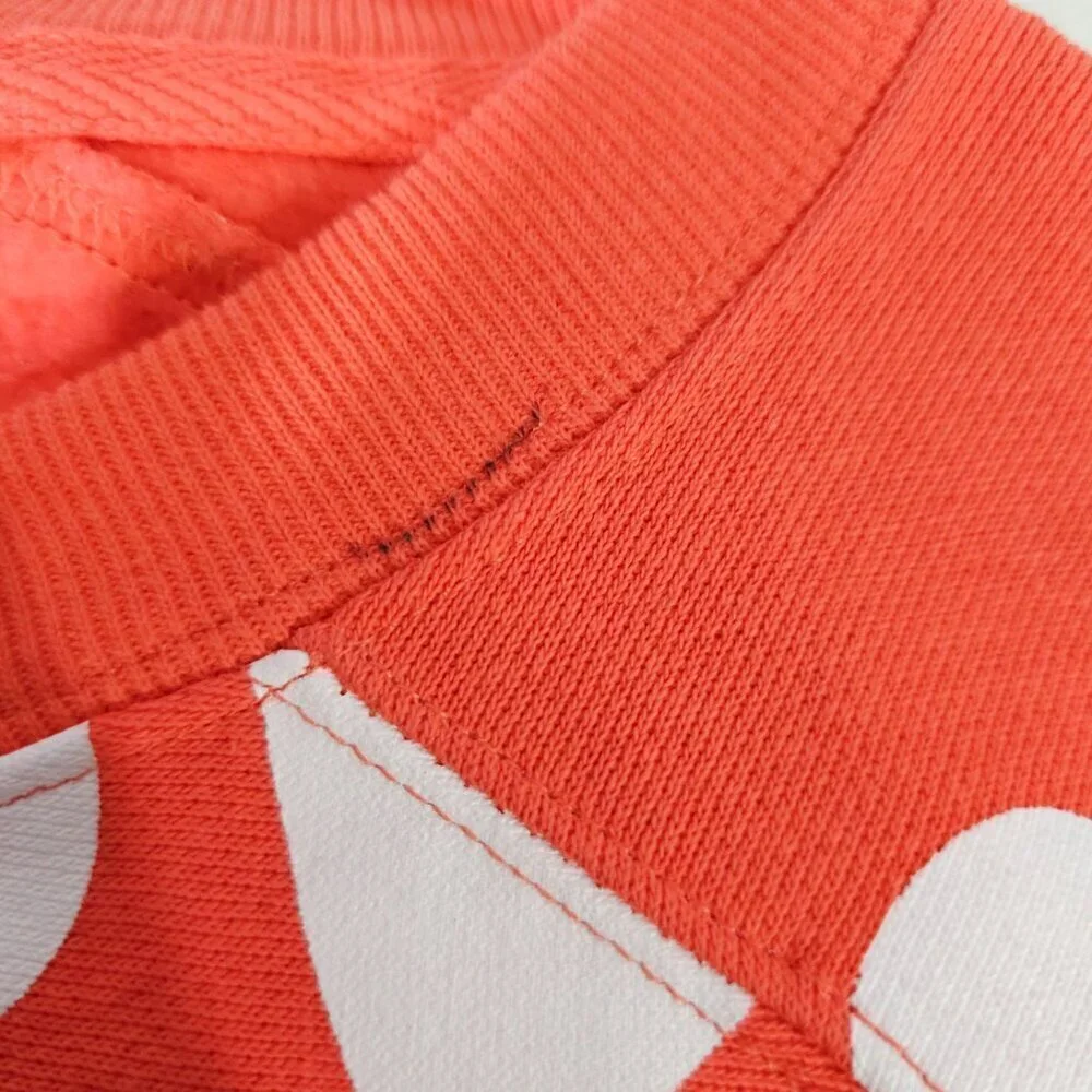 Champion Reverse Weave Crewneck Sweatshirt XL Papaya Heavyweight Cotton